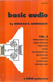 Crowhurst - Basic Audio vol 3 1959